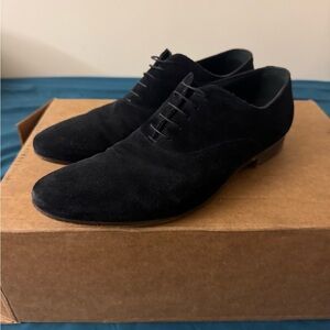 Yves Saint Laurent Black Leather Footwear